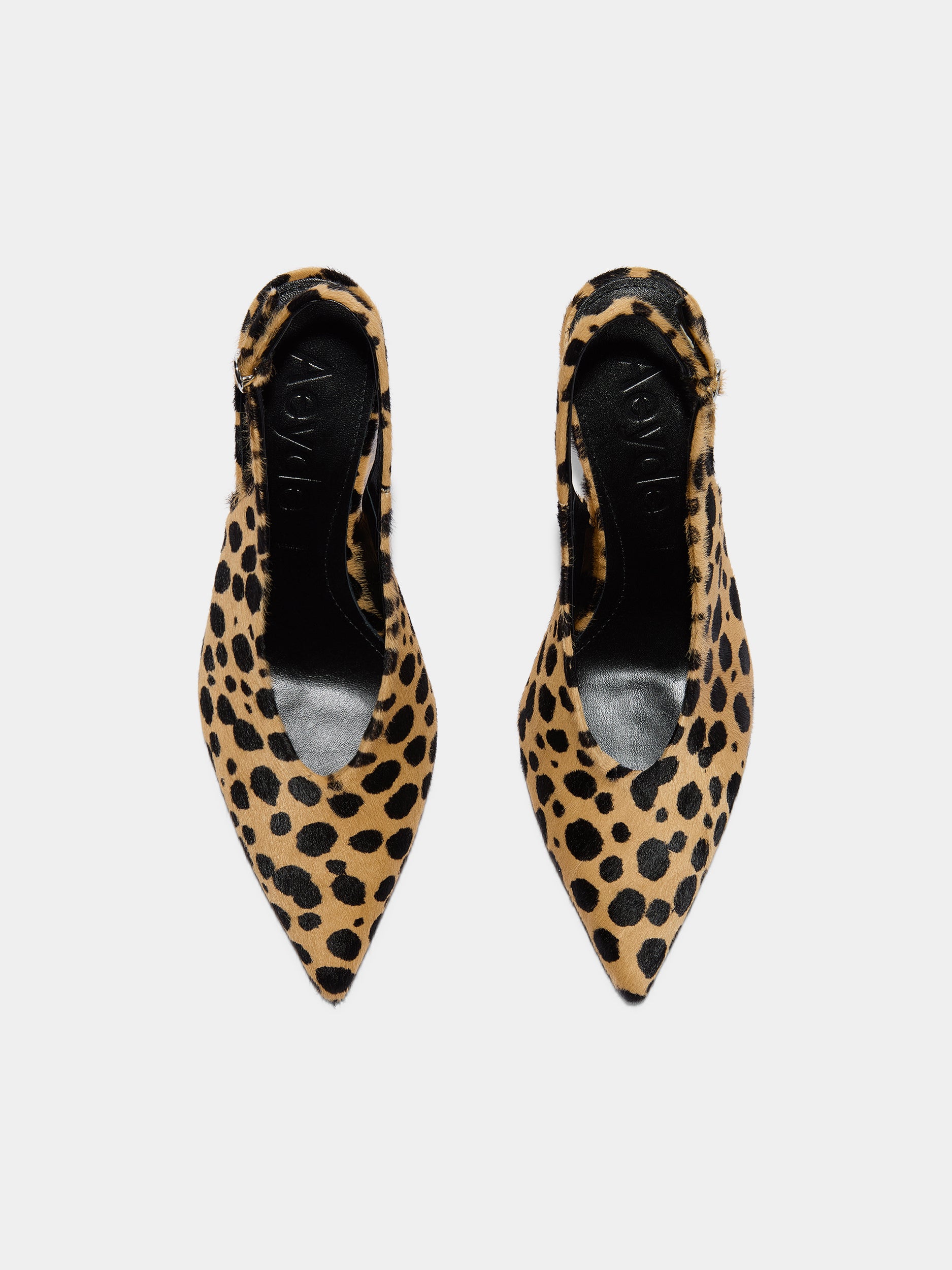 Carla Leopard Hair Pumps - Image 5
