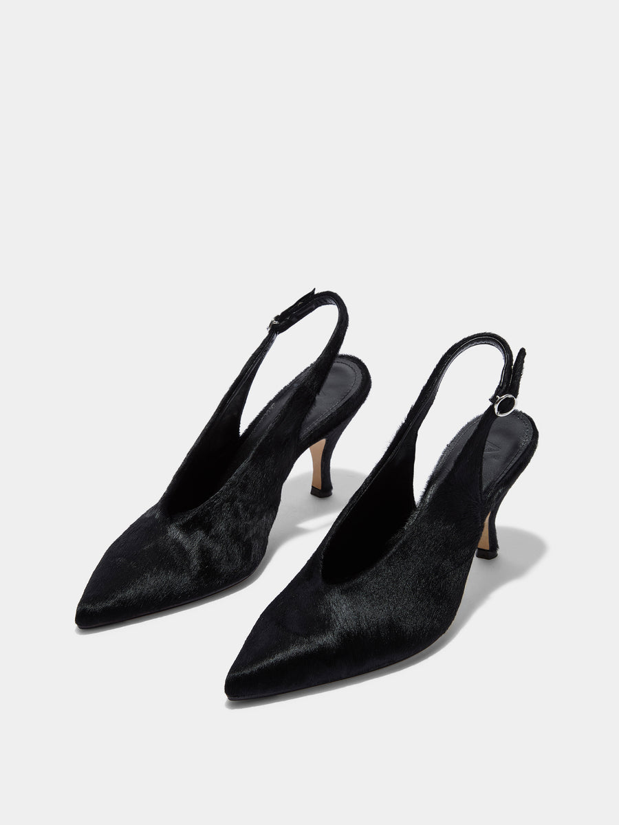 Carla Pony Hair Pumps