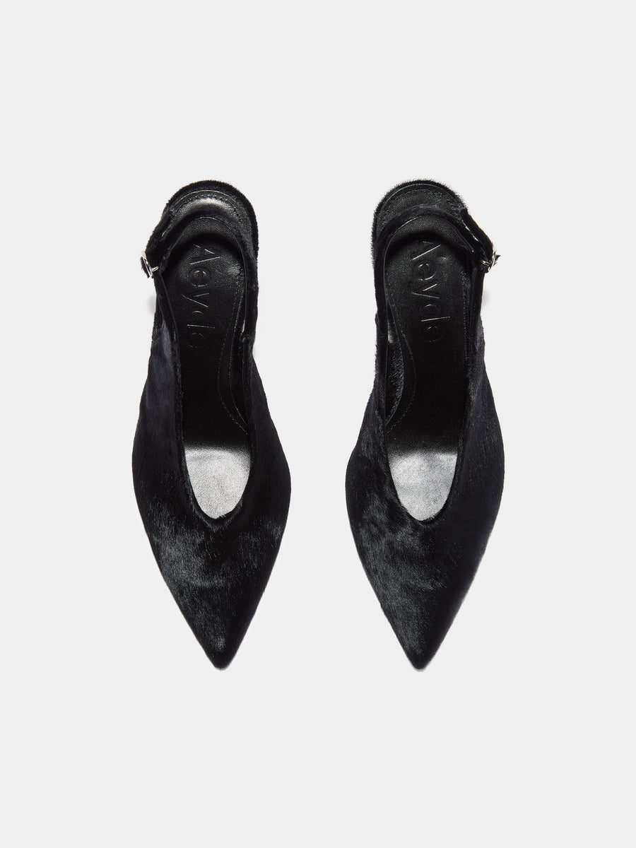 Carla Pony Hair Pumps