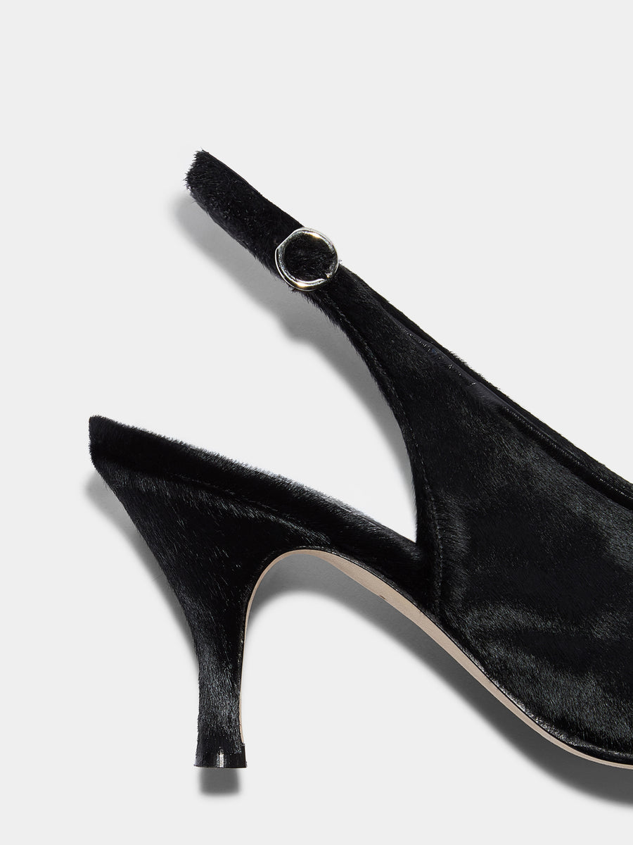 Carla Pony Hair Pumps