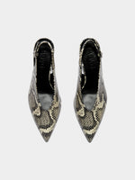 Carla Snake Print Pumps - Image 5