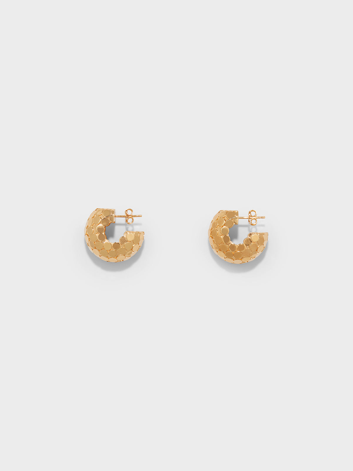 Carter 18kt Gold-Plated Hoop Earrings - Image 1
