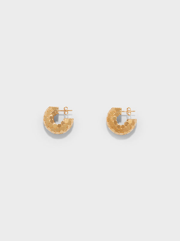 Carter 18kt Gold-Plated Hoop Earrings