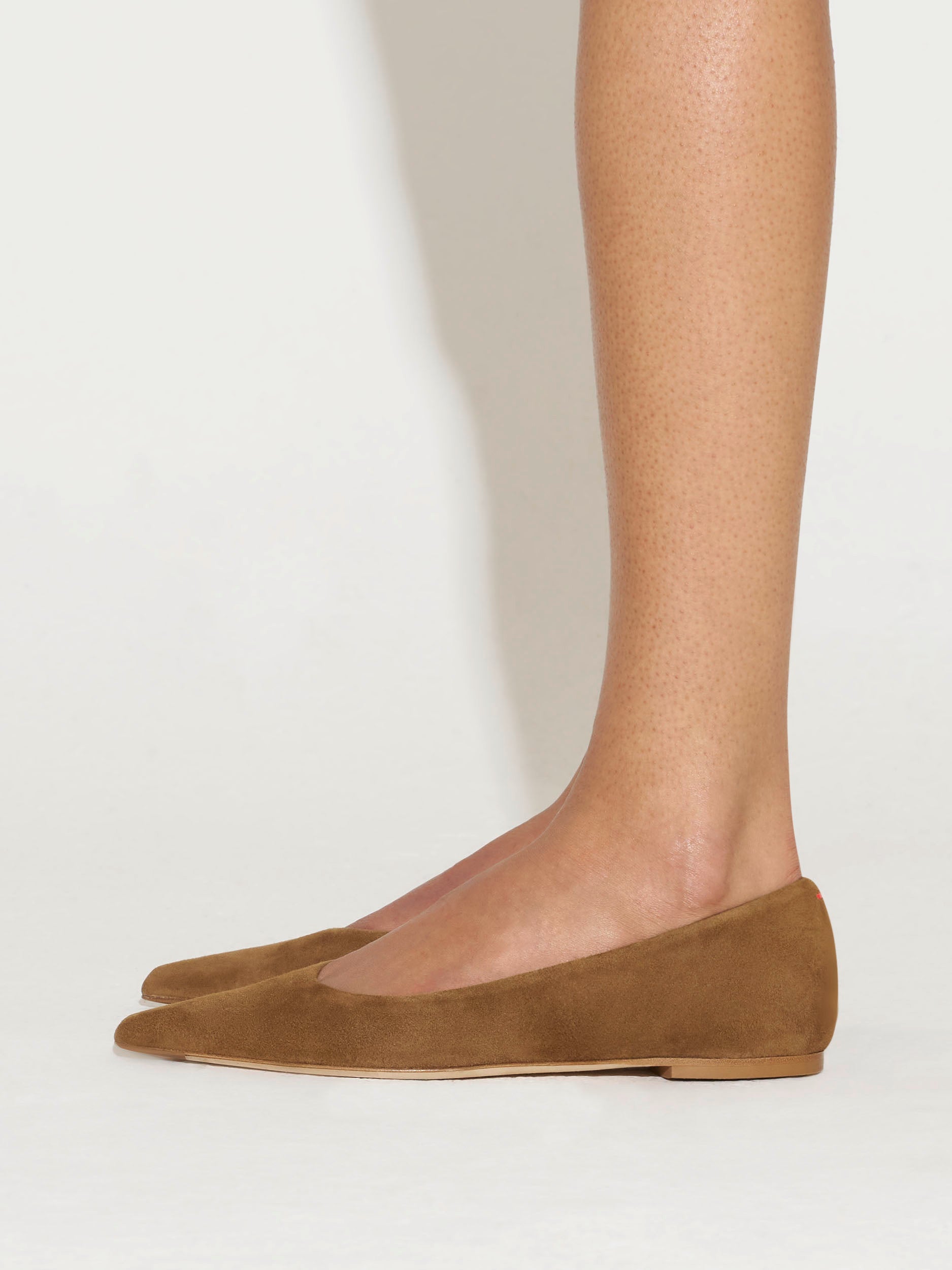 Cassy Pointed-Toe Suede Flats - Image 6
