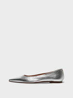 Cassy Leather Ballet Flats - Image 1