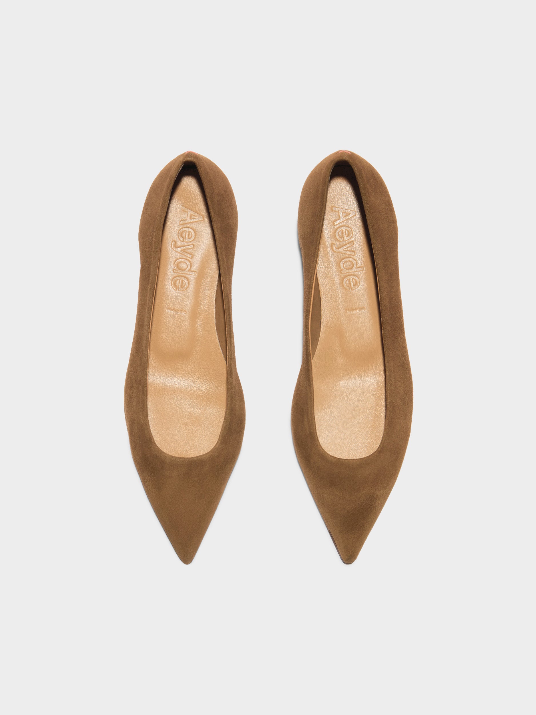 Cassy Pointed-Toe Suede Flats - Image 5