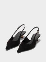 Catrina Suede Slingback Pumps - Image 2