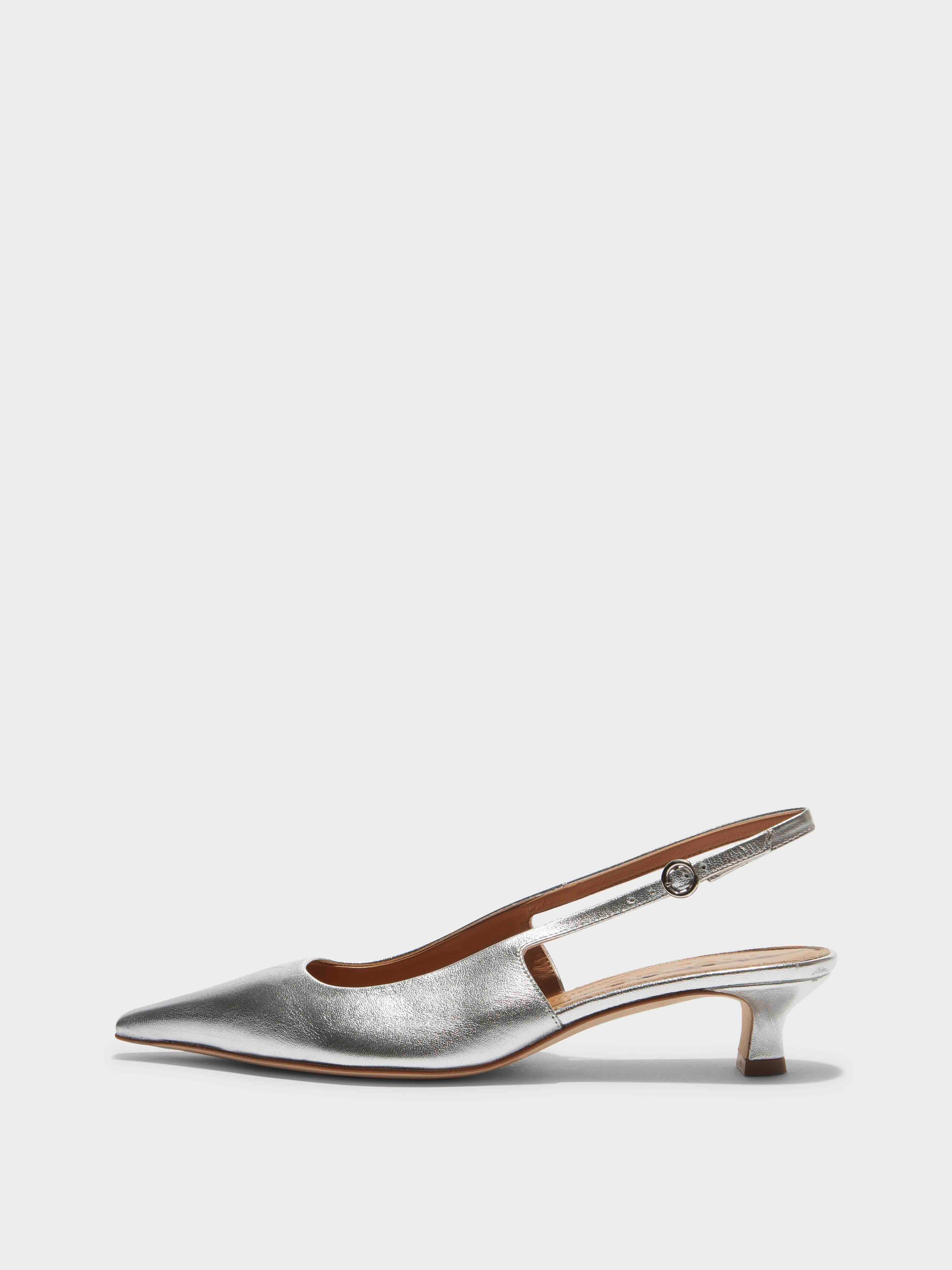 サンダル・ミュール aeyde Eanna Pumps - Aeyde - Leather - Silver Eanna Pumps - Aeyde - Leather - Silver