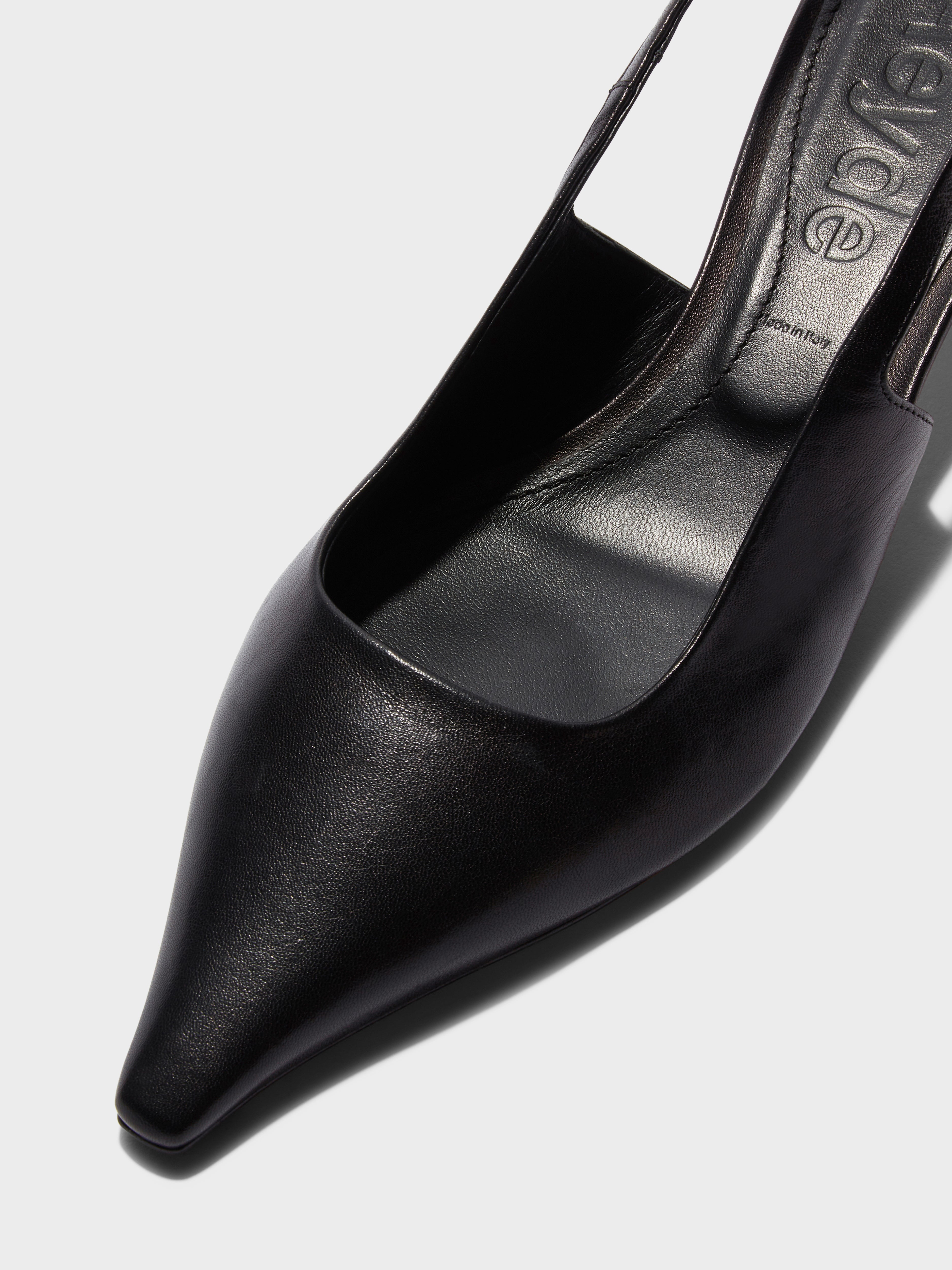 Catrina Leather Pumps | Black Nappa Catrina Leather Pumps | Black Nappa