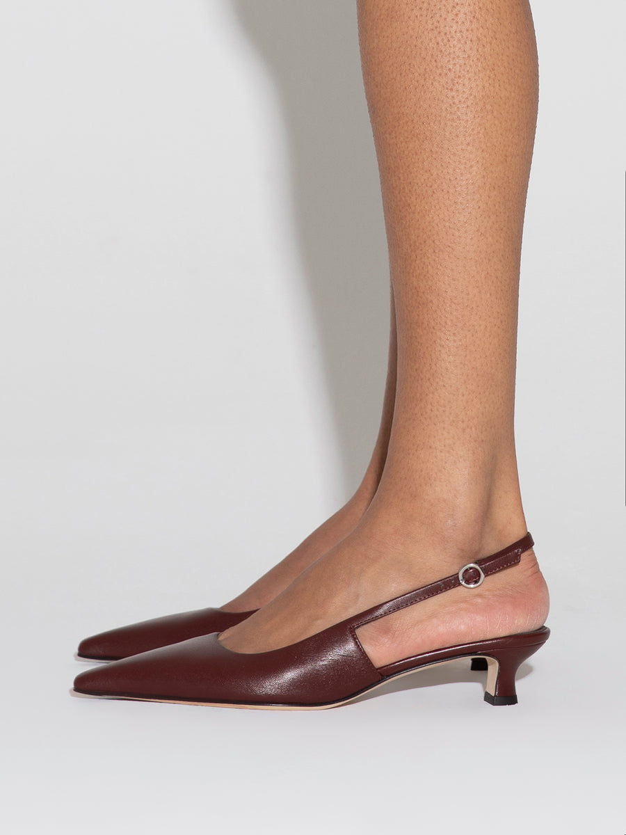 Catrina Leather Slingback Pumps