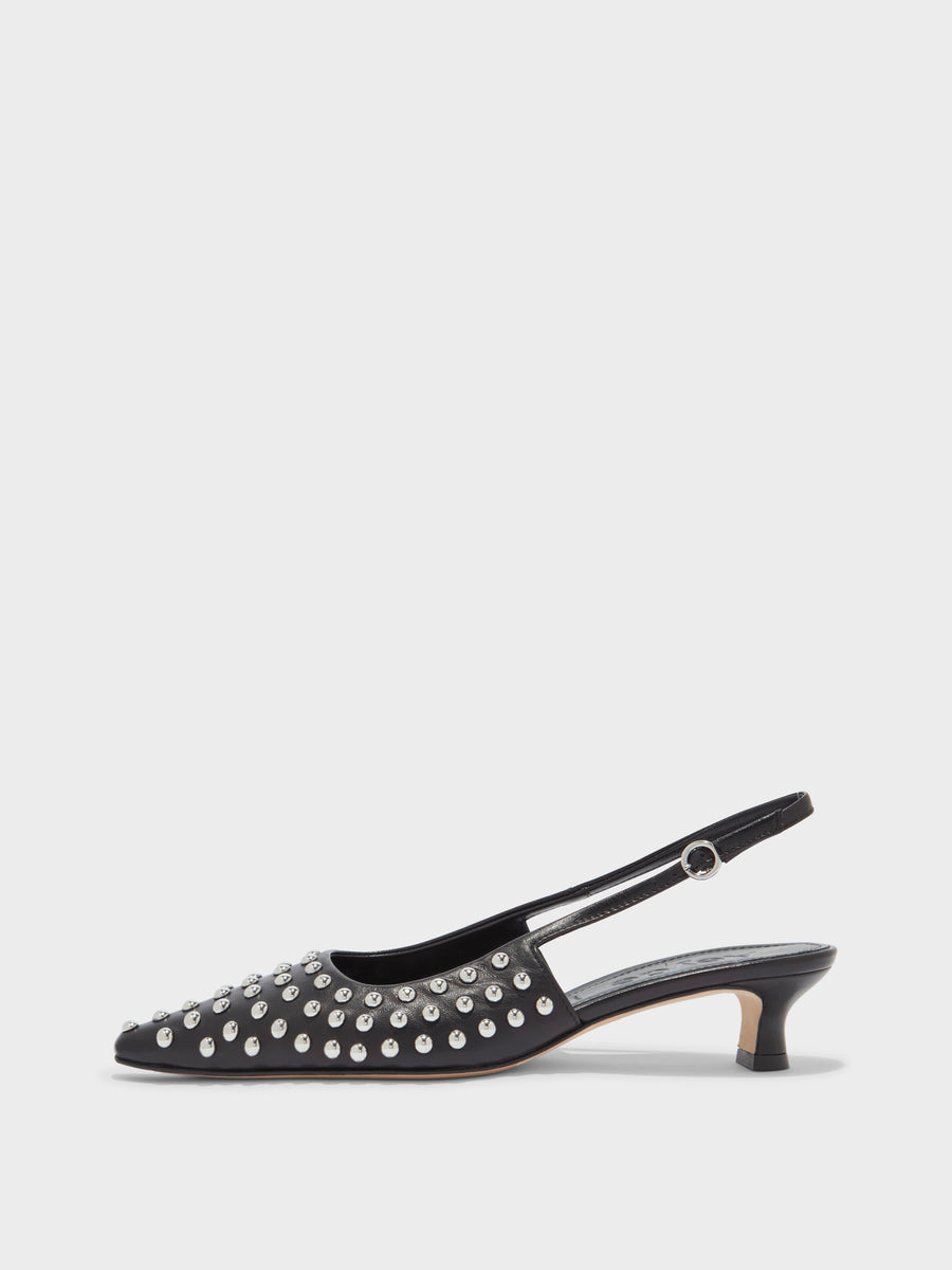 Catrina Studded Slingback Pumps