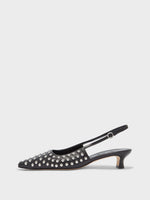 Catrina Studded Slingback Pumps - Image 1
