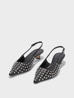Catrina Studded Slingback Pumps - Image 2