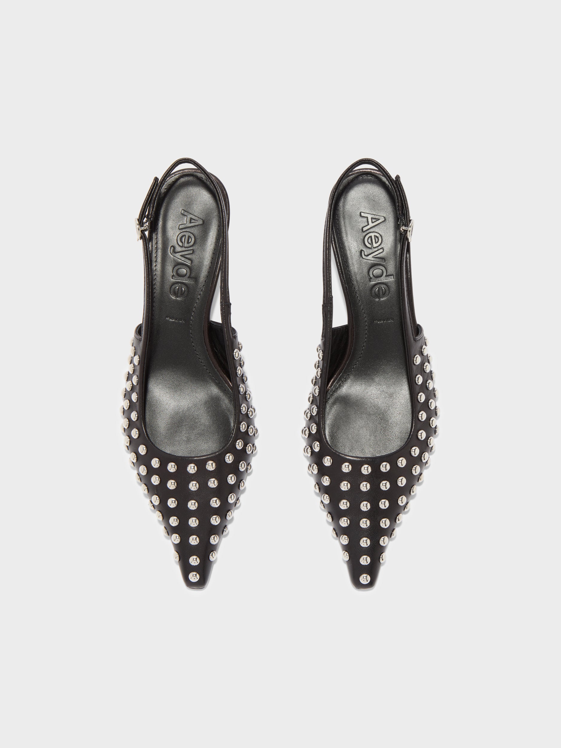 Catrina Studded Slingback Pumps - Image 5