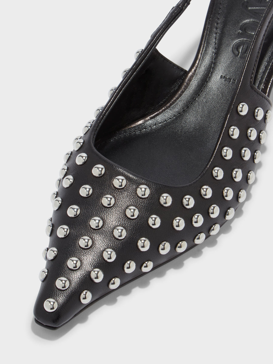 Catrina Studded Slingback Pumps