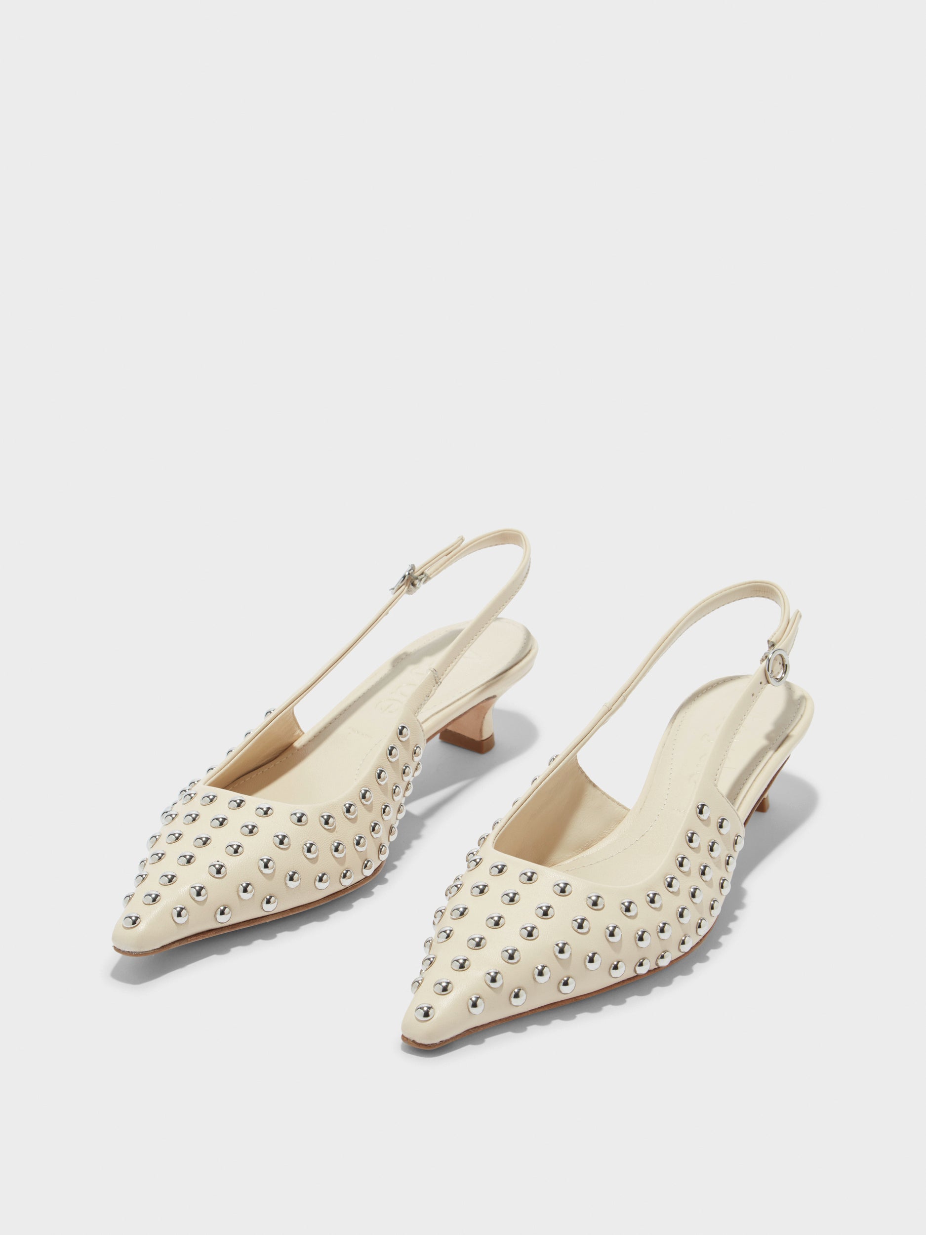 Catrina Studded Slingback Pumps - Image 2