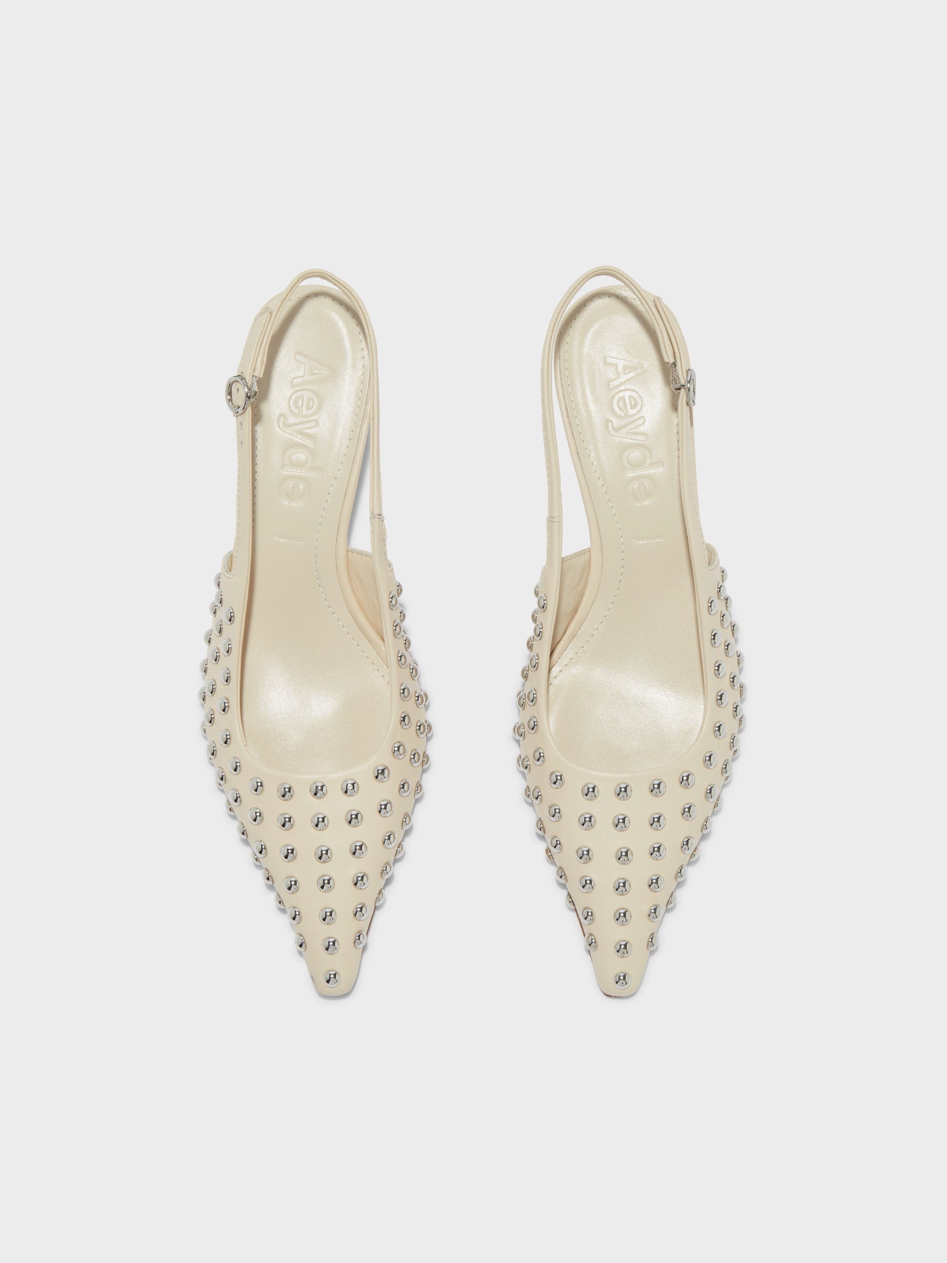 Catrina Studded Slingback Pumps - Image 5
