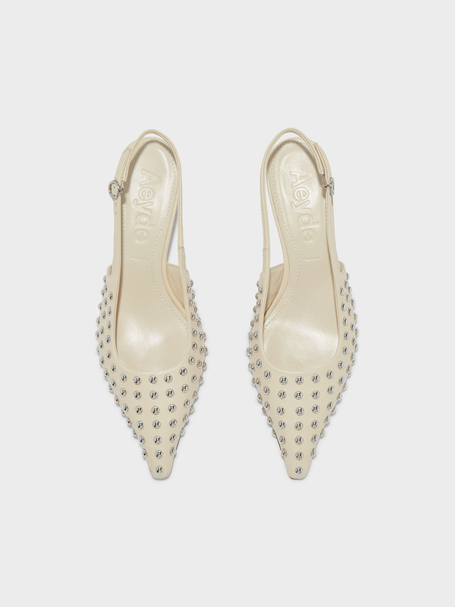 Catrina Studded Slingback Pumps