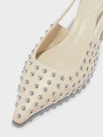 Catrina Studded Slingback Pumps - Image 3