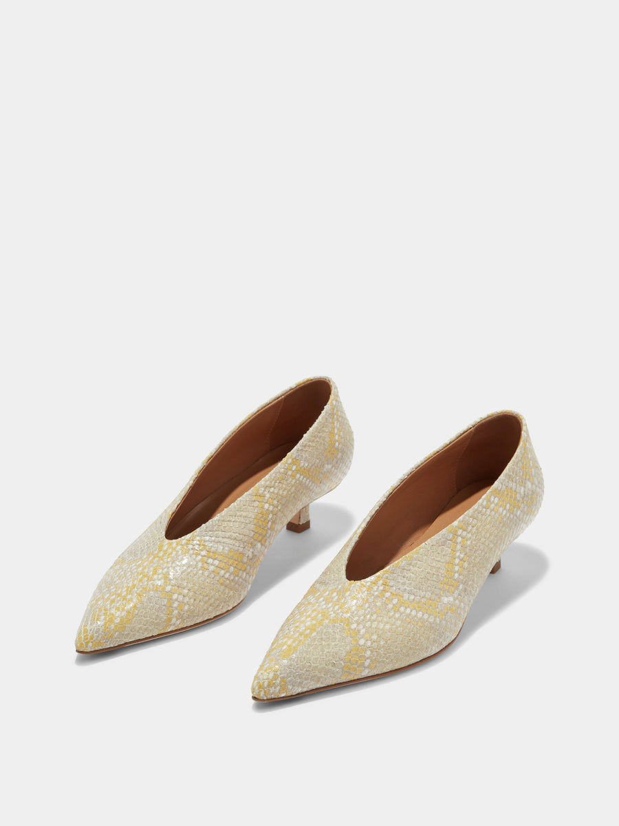 Clara Leather Pumps