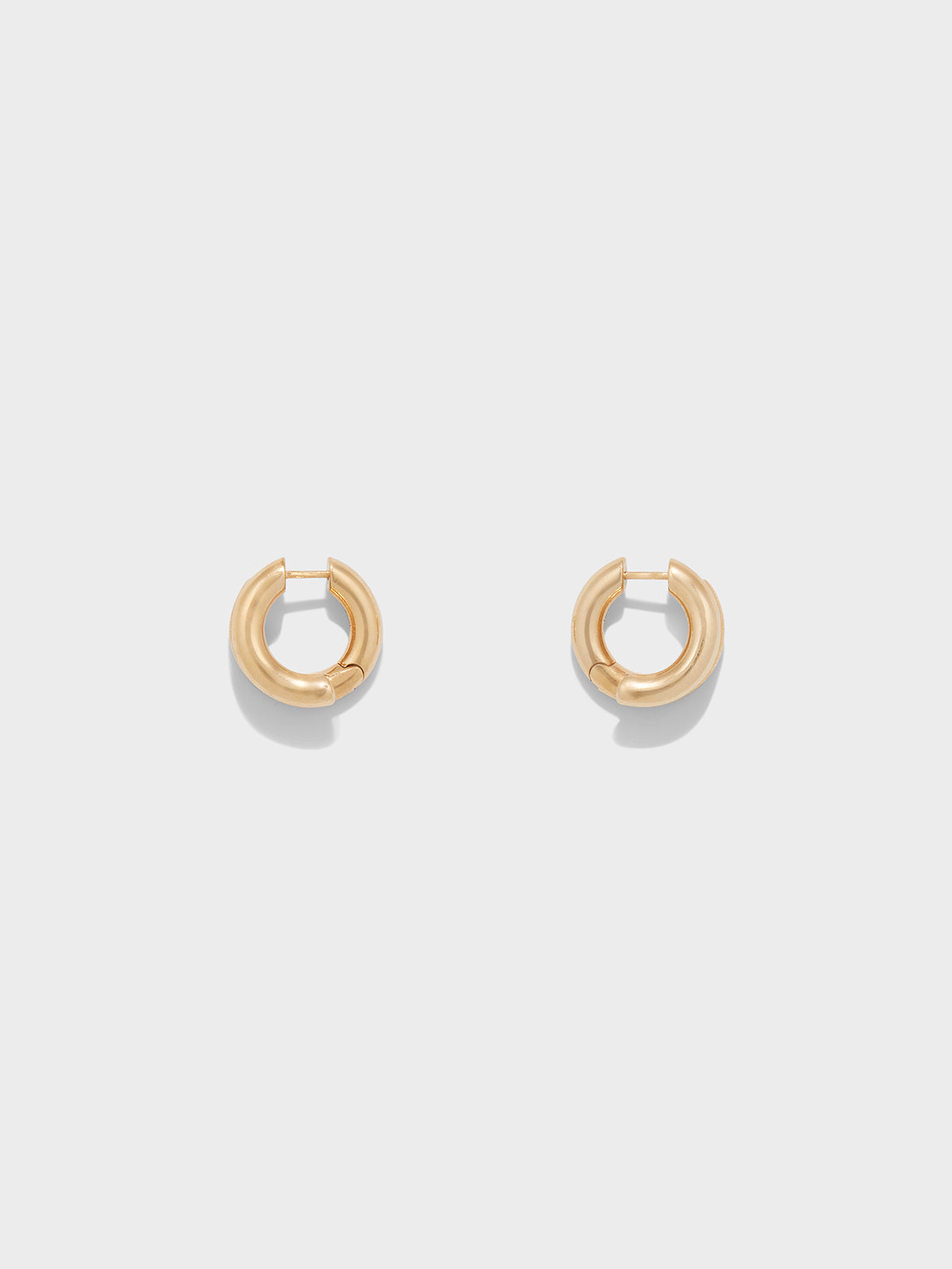 Clyde 18kt Gold-Plated Hoop Earrings - Image 1