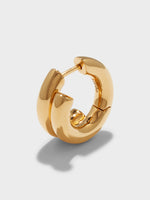 Clyde 18kt Gold-Plated Hoop Earrings - Image 2