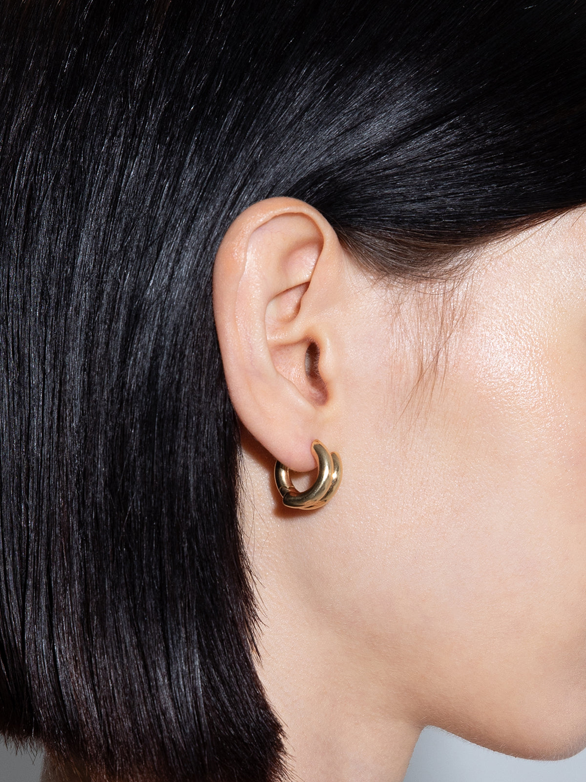 Clyde 18kt Gold-Plated Hoop Earrings - Image 4