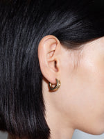 Clyde 18kt Gold-Plated Hoop Earrings - Image 4