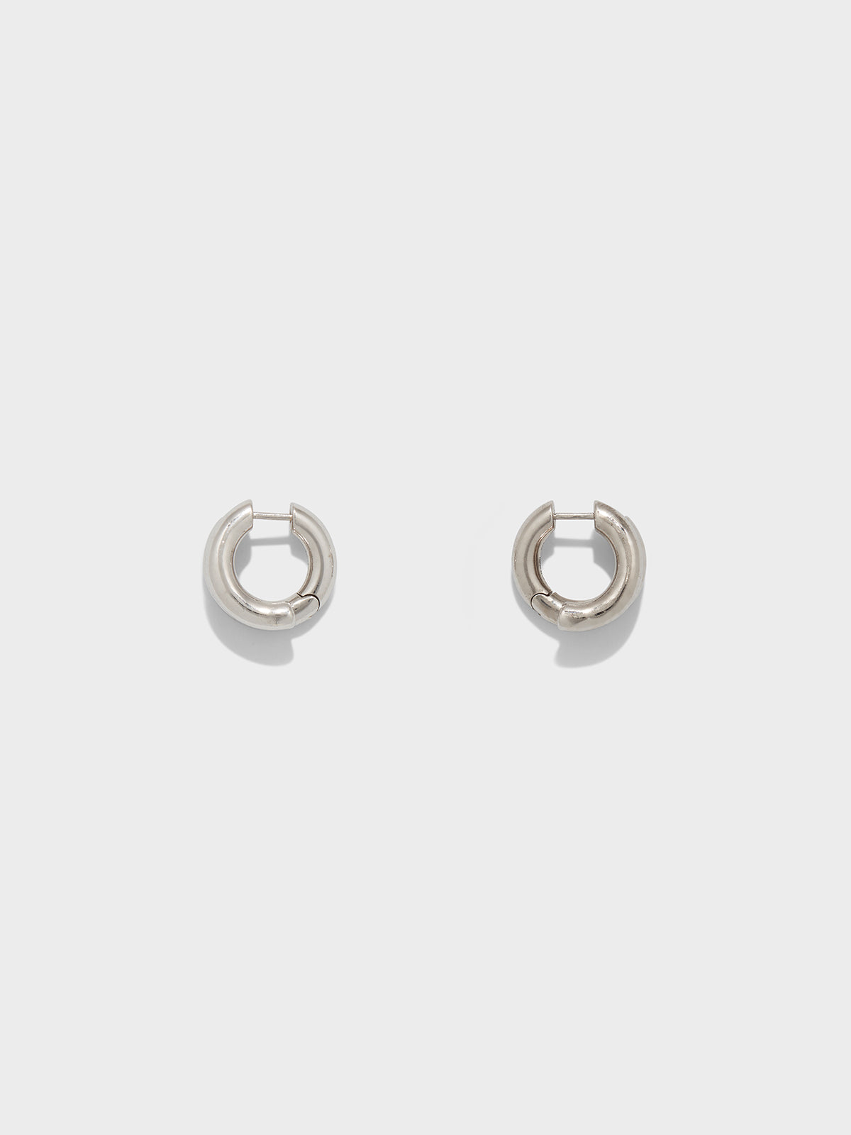 Clyde Palladium-Plated Hoop Earrings - Image 1