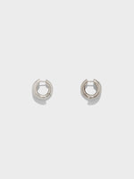 Clyde Palladium-Plated Hoop Earrings - Image 1