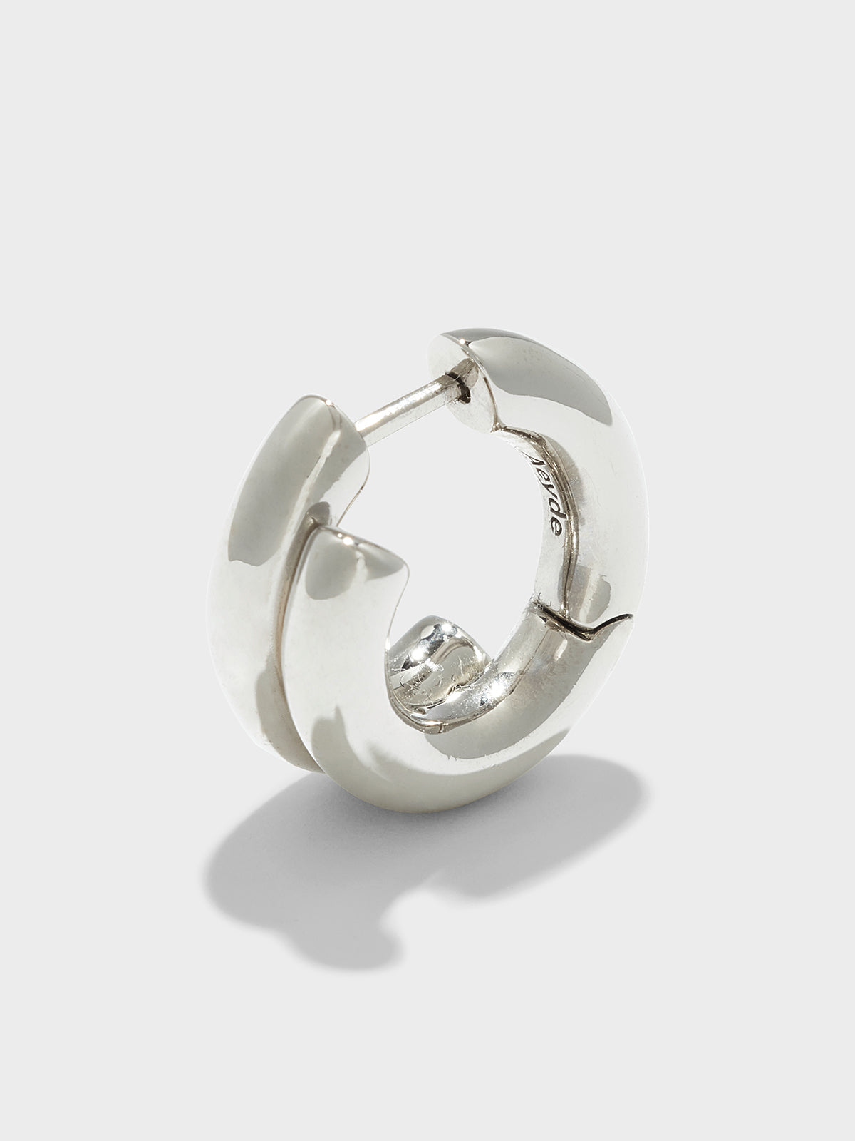 Clyde Palladium-Plated Hoop Earrings - Image 2
