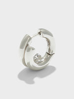 Clyde Palladium-Plated Hoop Earrings - Image 2