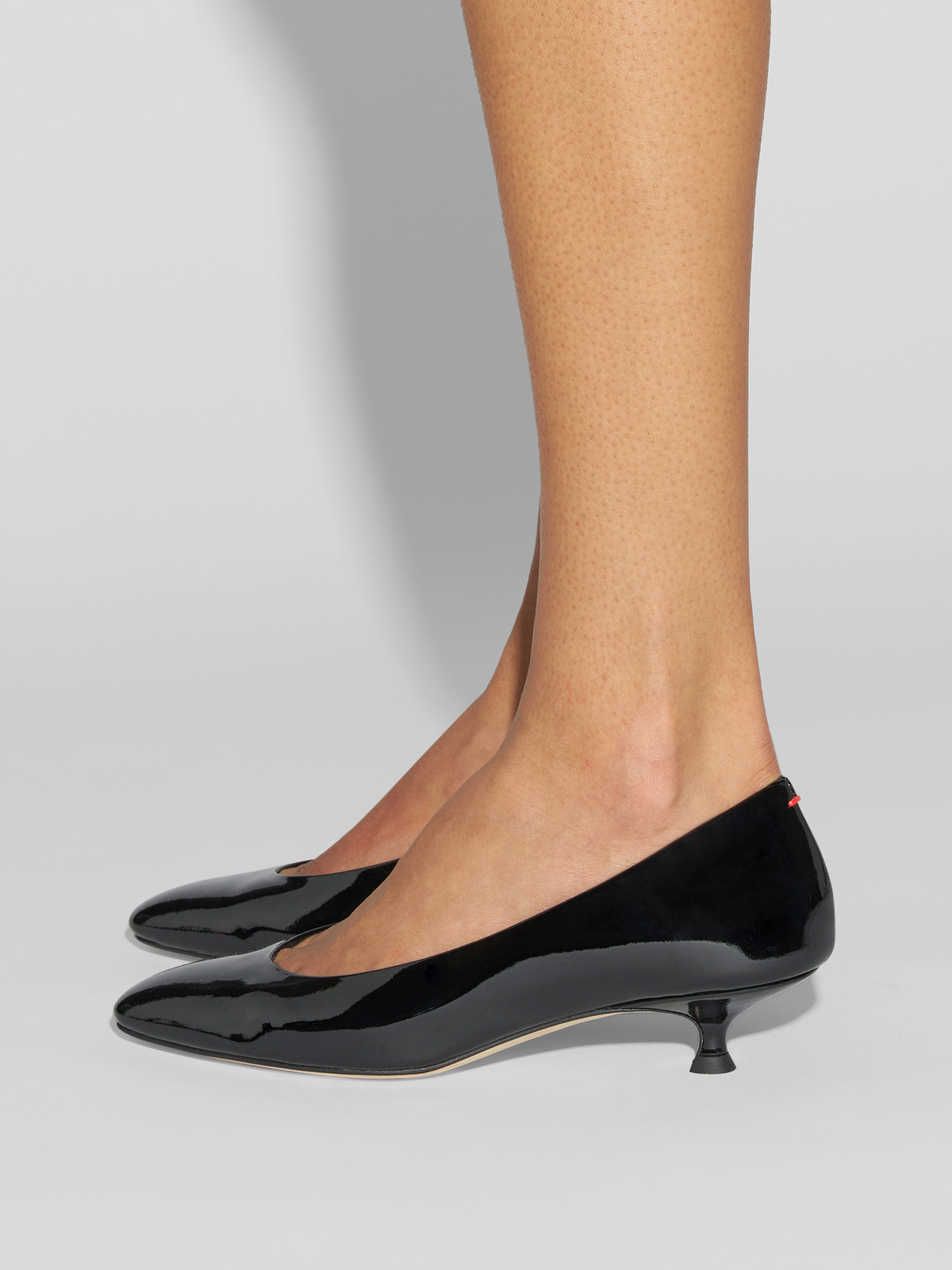 Corinne Patent Leather Pumps