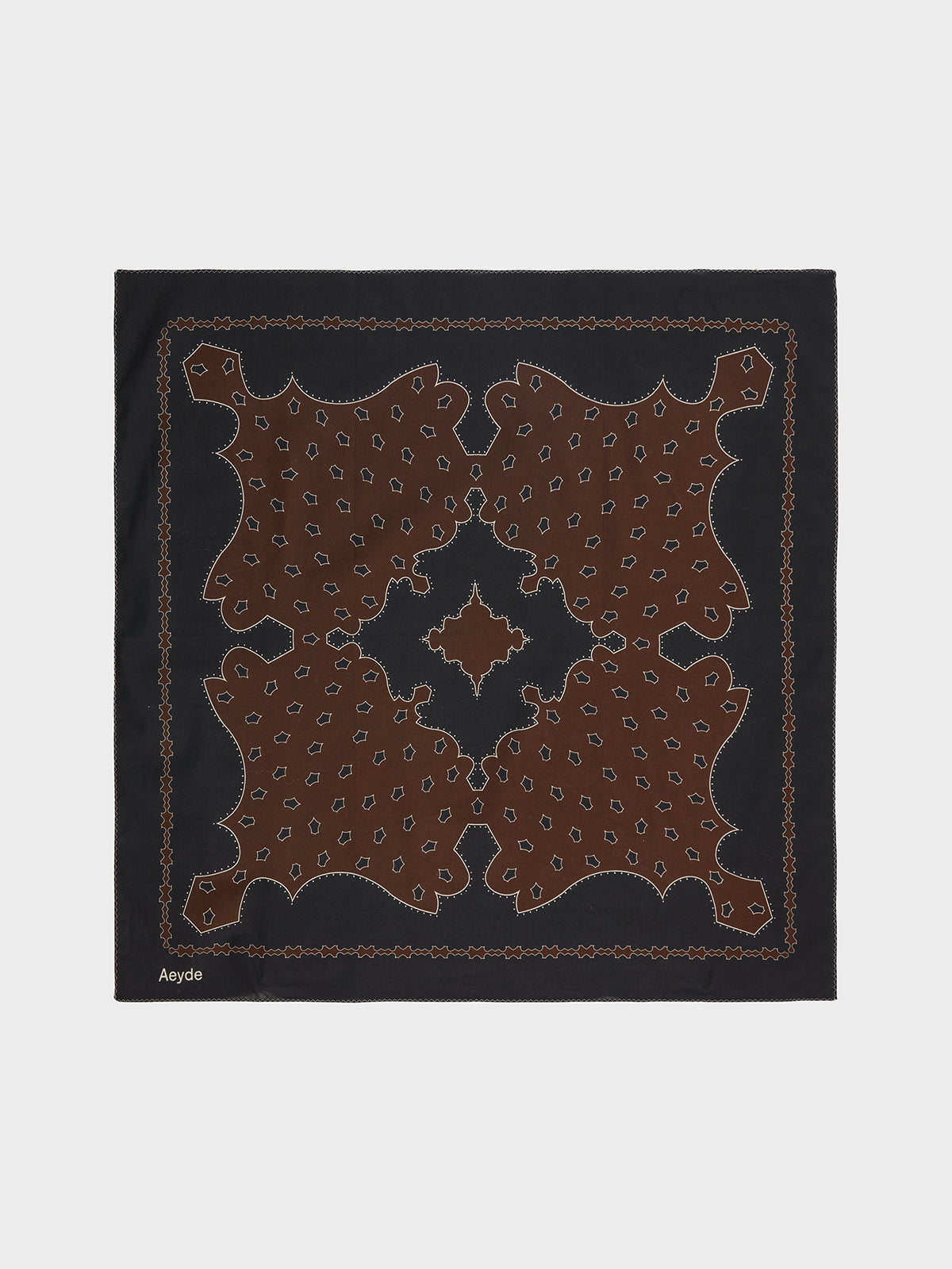 Dakota Printed Cotton Scarf - Image 1