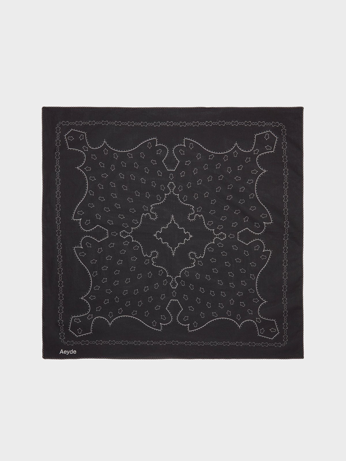 Dakota Printed Cotton Scarf - Image 1
