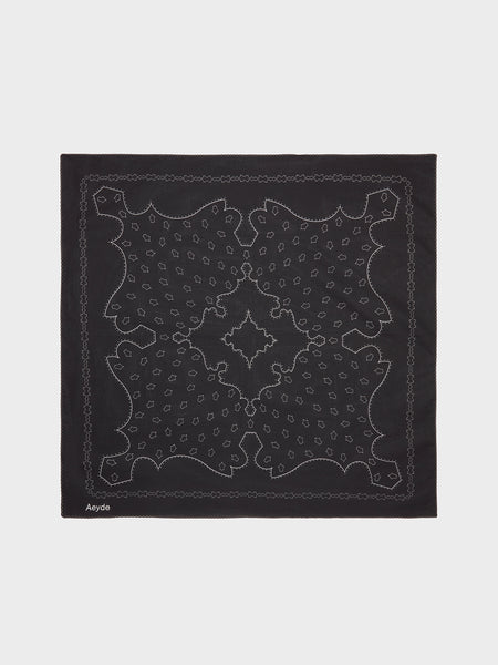 Dakota Printed Cotton Scarf – Aeyde
