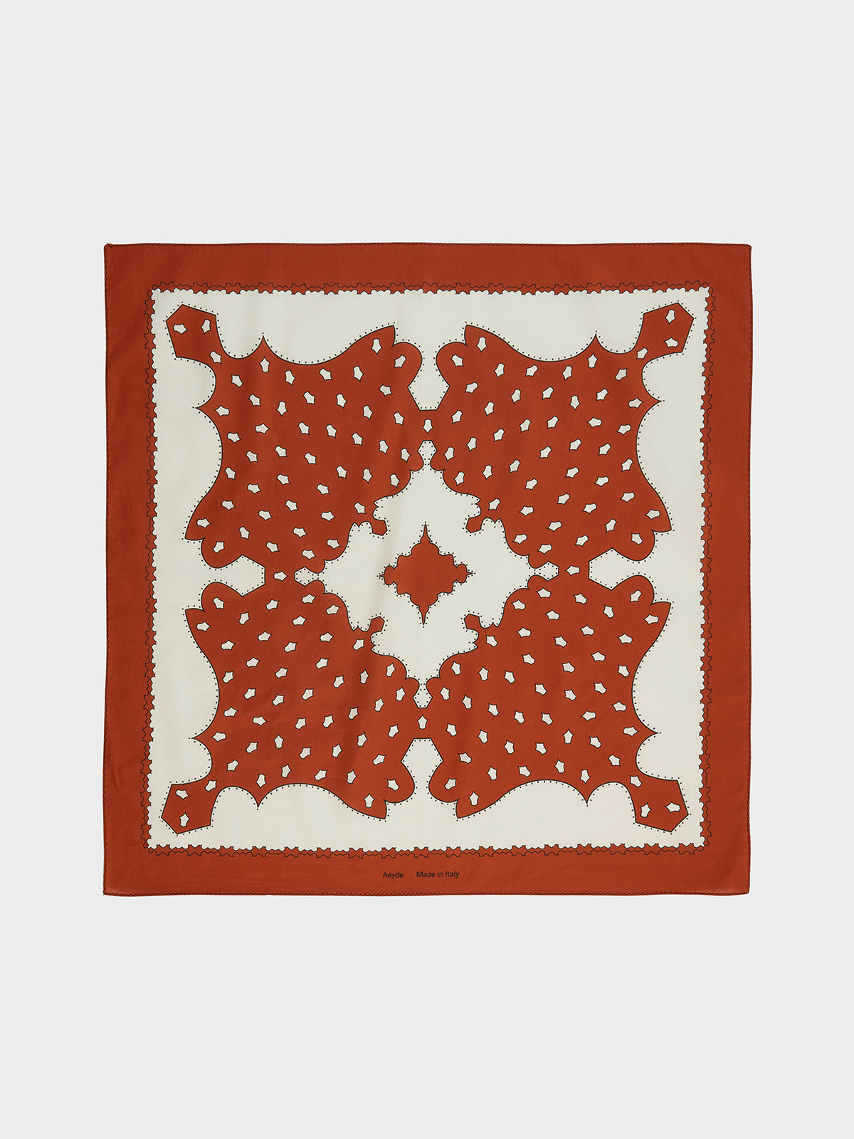 Dakota Printed Cotton Scarf - Image 1