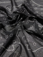 Dallas Printed Cotton and Silk Scarf - Image 2