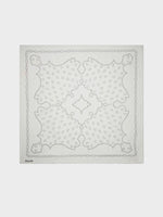 Dallas Printed Cotton and Silk Scarf - Image 1