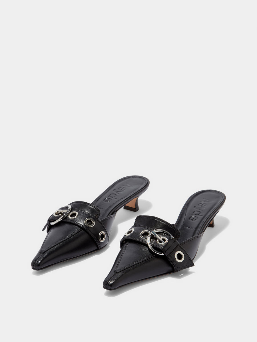 Danielle Eyelet Mules