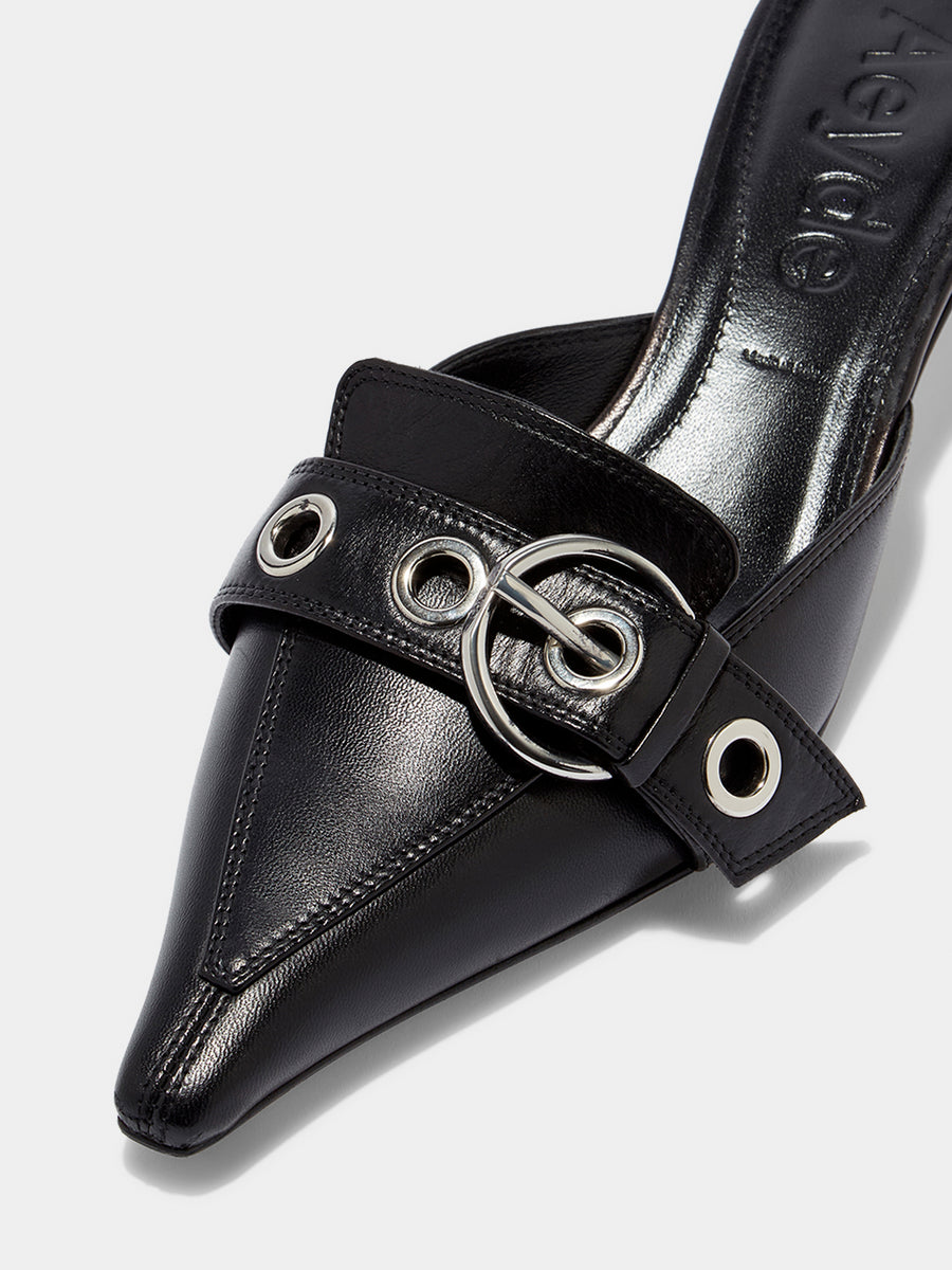 Danielle Eyelet Mules