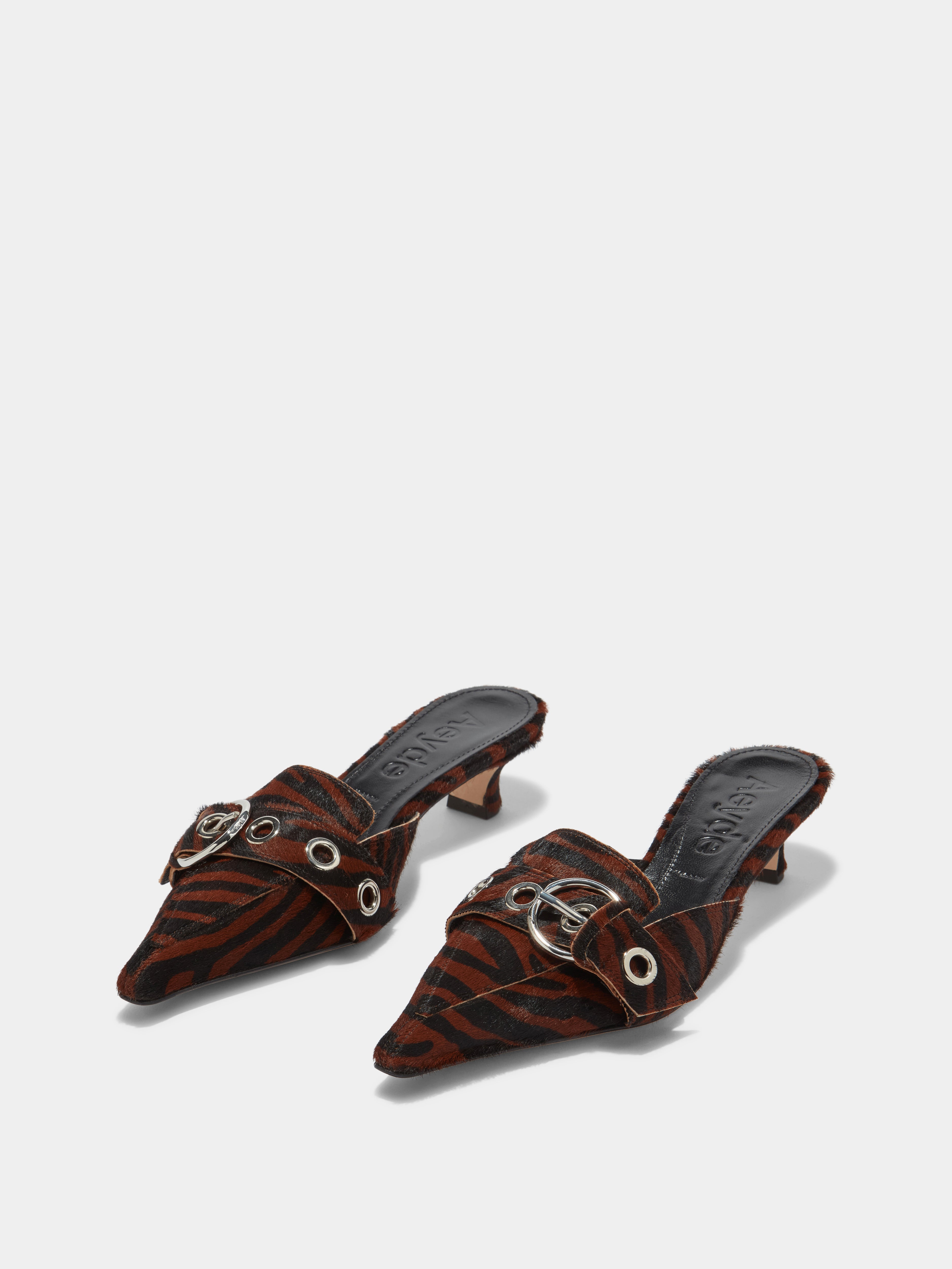 Danielle Ponyhair Mules - Image 2