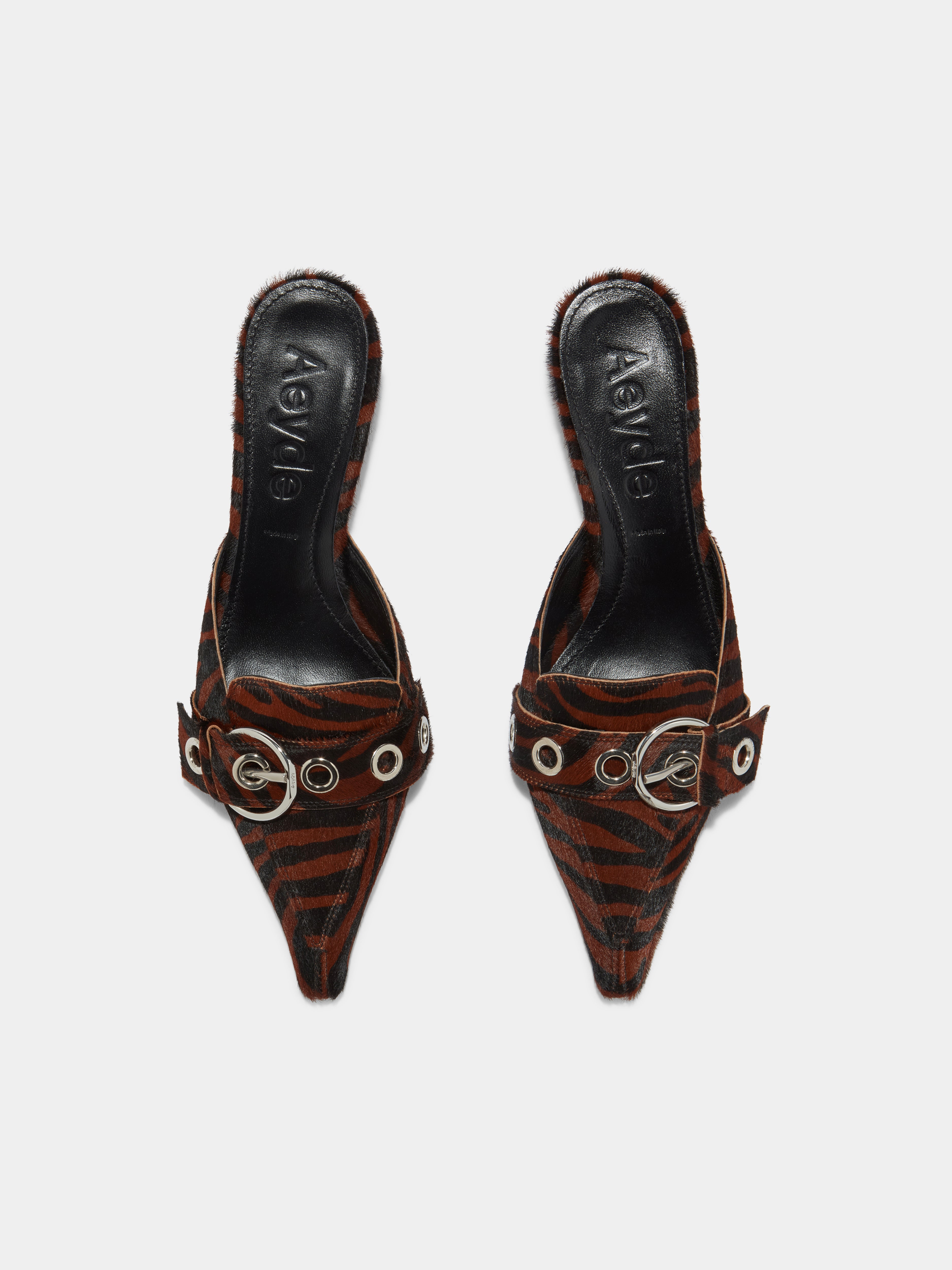 Danielle Ponyhair Mules – Aeyde