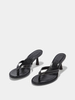 Daphne Leather Thong Sandals - Image 2