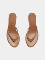 Daphne Leather Thong Sandals - Image 5