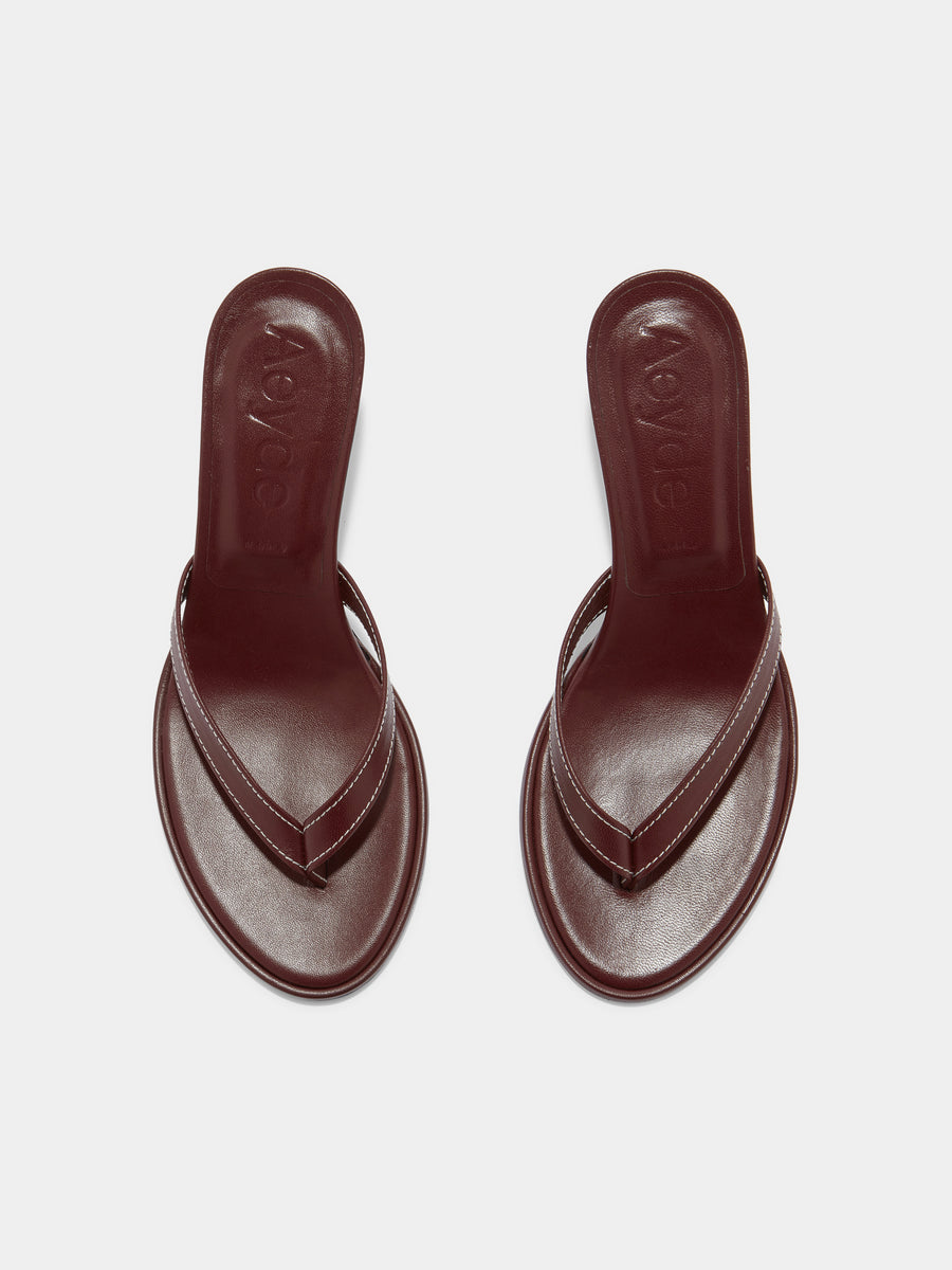 Daphne Leather Toe-Post Sandals
