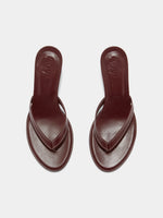 Daphne Leather Thong Sandals - Image 6