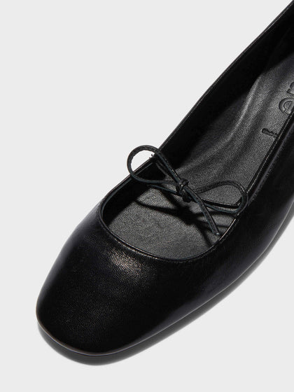 フラットシューズ AEYDE Woman Ballet flats Black A11FLRAZS8MFL0122100007 BLACK Aeyde | DARYA Black Ballerina Flat