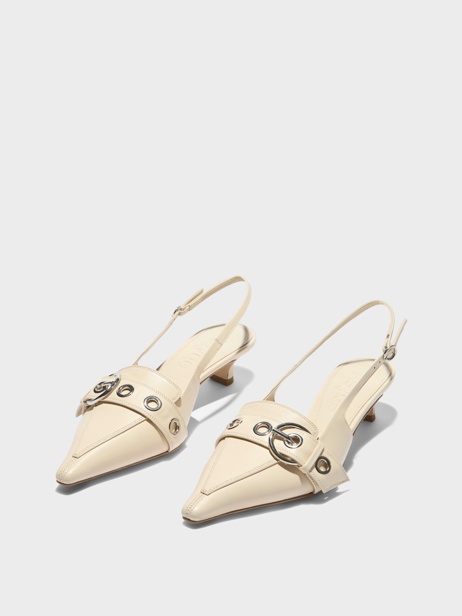 Davina Eyelet Slingback Pumps - Image 3