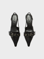Davina Eyelet Slingback Pumps - Image 5